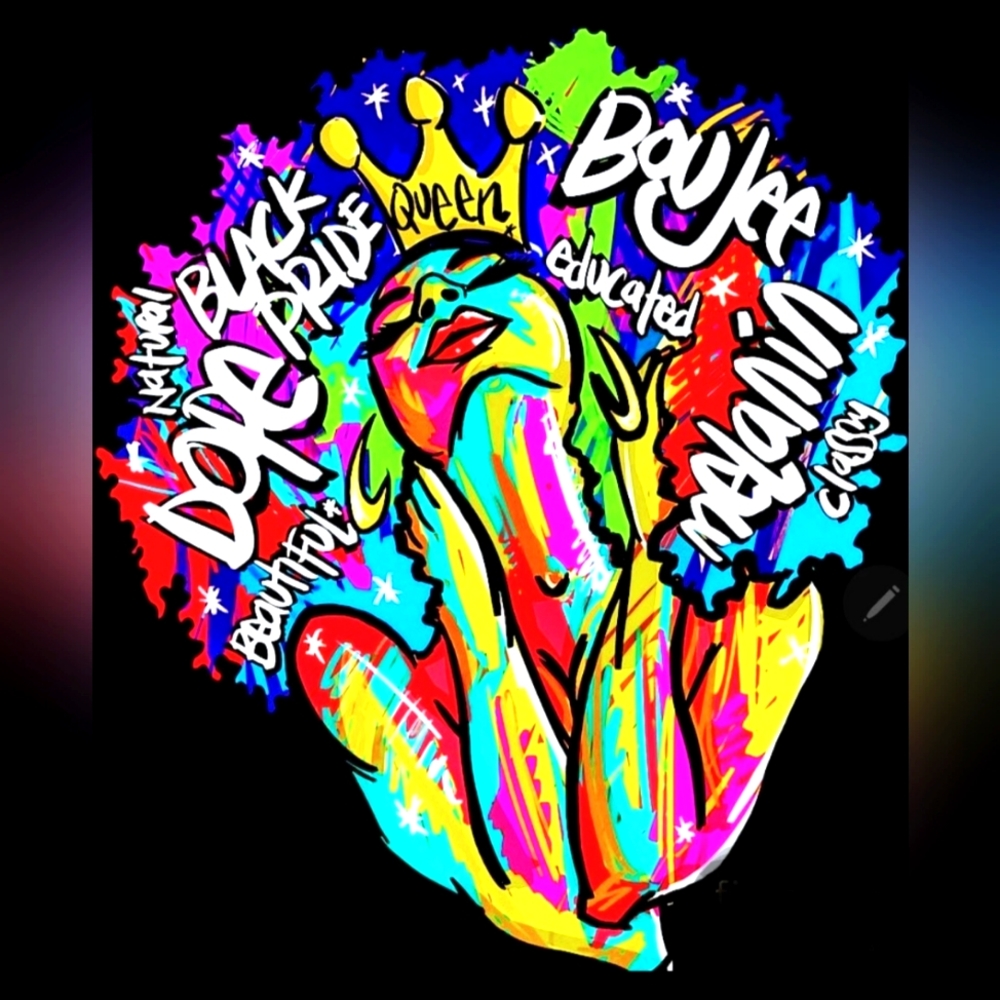 Colorful Queen Tee